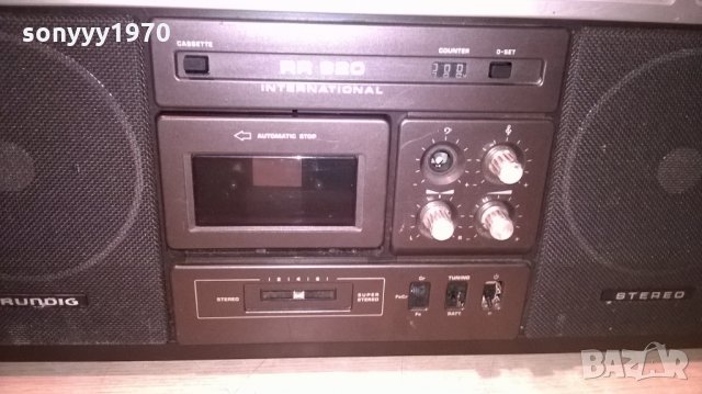 grundig typ rr920 international-made in uk-ретро машина-внос англия, снимка 11 - Ресийвъри, усилватели, смесителни пултове - 22670491