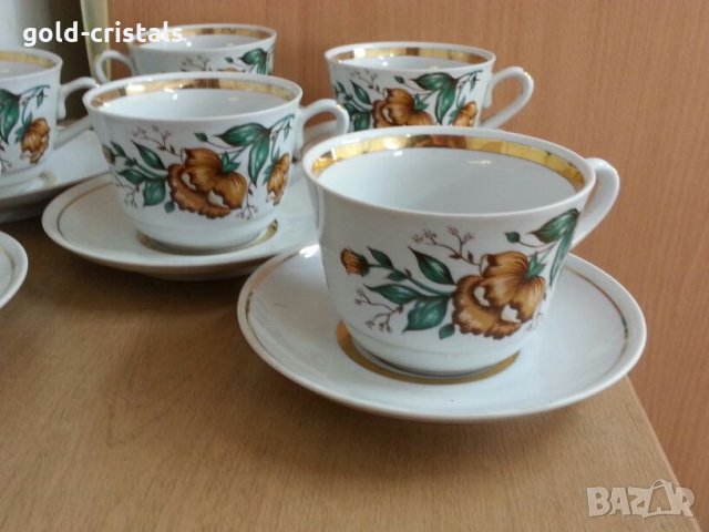 Руски порцелан чаши за чай