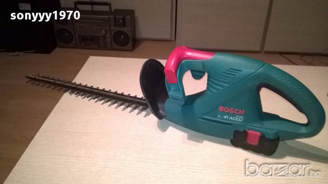 Bosch ahs41 accu-храсторез+батерия-внос швеицария, снимка 4 - Други инструменти - 17778001