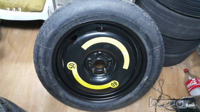 Резервна гума патерица за фолксваген, ауди, мерцедес 5x112 18цола , снимка 1 - Гуми и джанти - 13534848