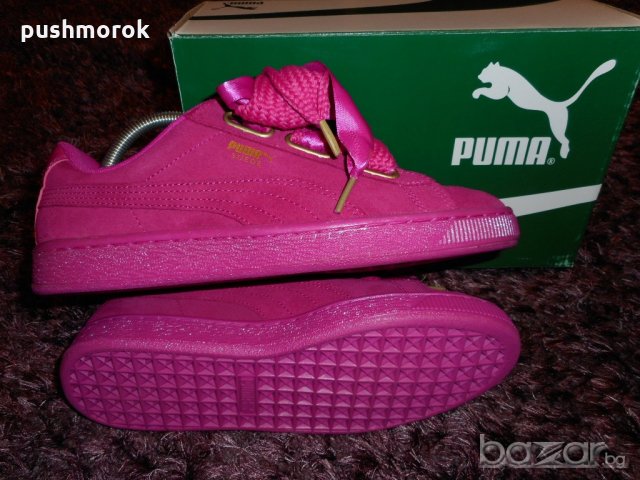 Puma Suede Heart Satin Wmns, снимка 11 - Кецове - 21461674