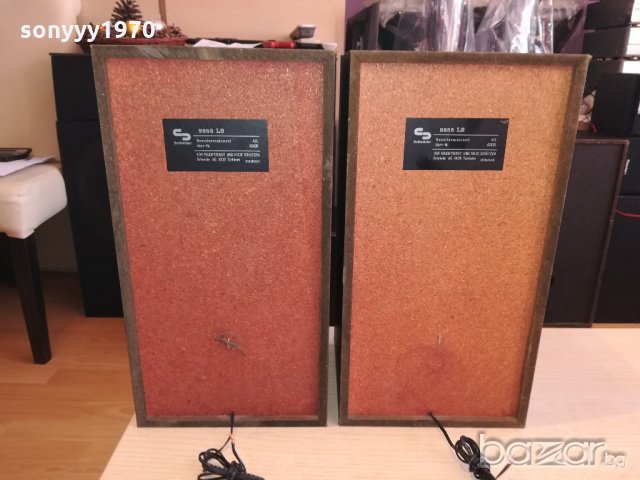 schneider 3 way hifi speakers-made in germany-внос швеицария, снимка 12 - Тонколони - 20250503