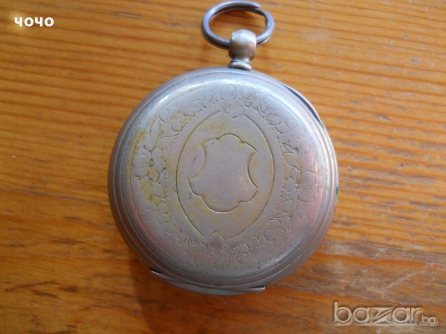 старинен  джобен часовник (Англия), снимка 3 - Антикварни и старинни предмети - 15985568