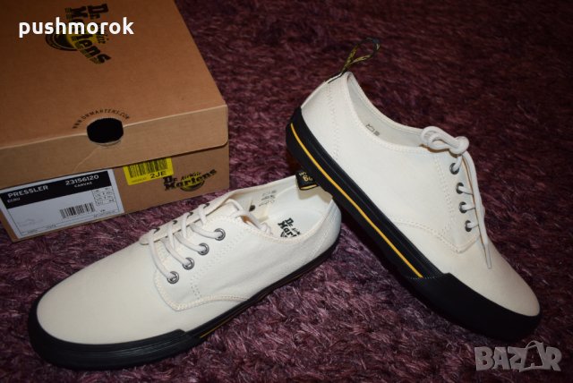 Dr Martens Pressler Canvas Ecru