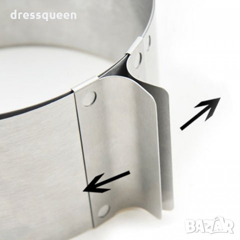 1822 Регулируем ринг за сладкиши, снимка 2 - Форми - 23528387