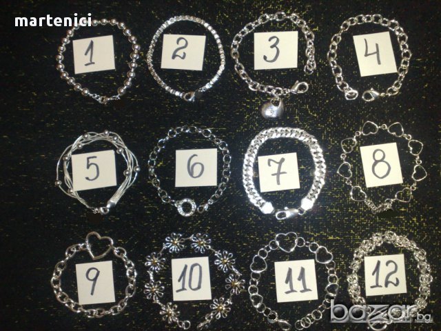 НоВИ!Страхотни сребърни гривни,проба 925, снимка 2 - Гривни - 6742605