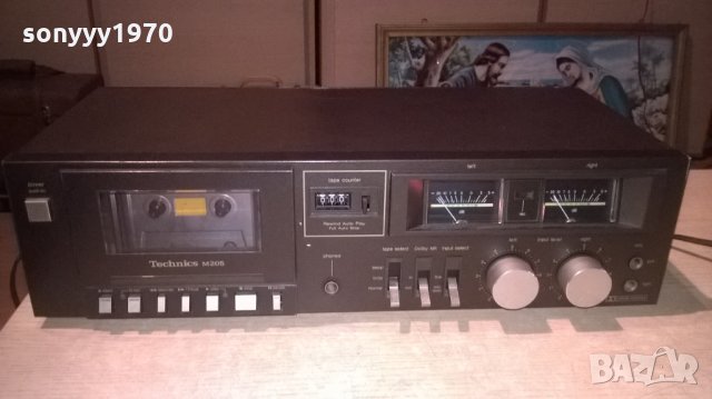 technics rs-m205 deck-made in japan-внос швеция