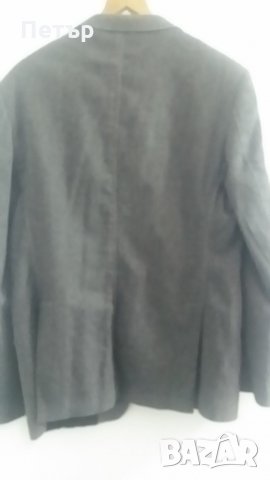 British Indigo мъжко сако сиво размер 52, снимка 7 - Сака - 23377408