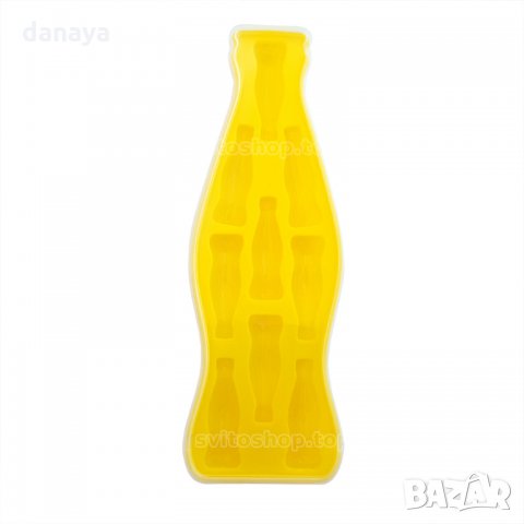 Пластмасова форма за лед с капак бутилки Coca Cola 9 гнезда, снимка 10 - Форми - 26055416