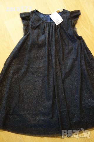 нова дантелена рокля H&M, 8-9г, снимка 2 - Детски рокли и поли - 21541399