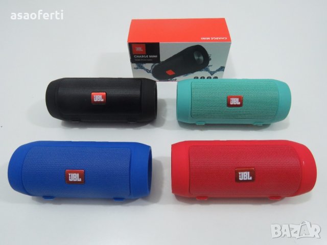 Безжичен Bluetooth високоговорител JBL Charge mini 3+, снимка 2 - Тонколони - 23642596