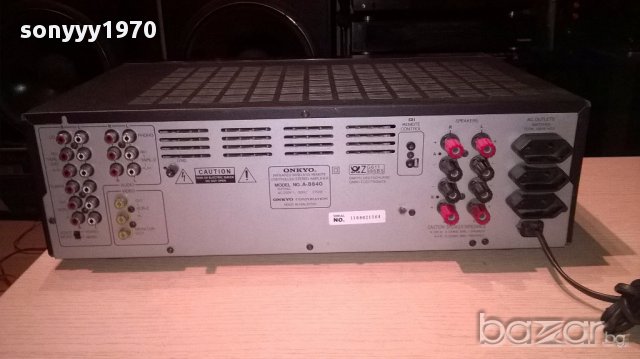 Onkyo a-8840 amplifier 270w-внос швеицария, снимка 2 - Ресийвъри, усилватели, смесителни пултове - 15444167