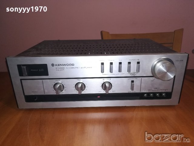 kenwood stereo amplifier-made in singapore, снимка 5 - Ресийвъри, усилватели, смесителни пултове - 20851316