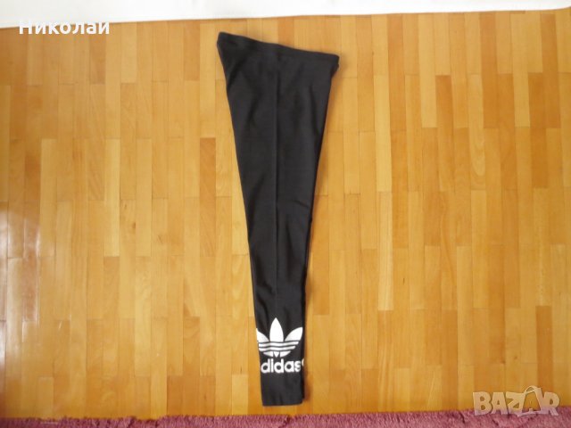 adidas Originals Women's Double Trefoil Leggings, снимка 3 - Клинове - 25649751