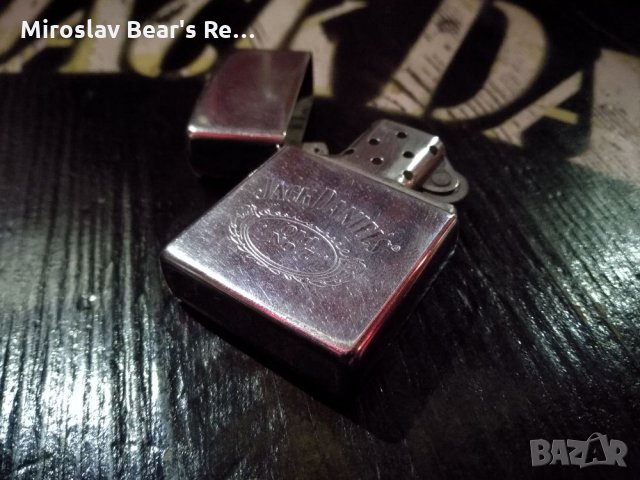 Оригинална Zippo® запалка Jack Daniels old 07, снимка 6 - Други ценни предмети - 24560738