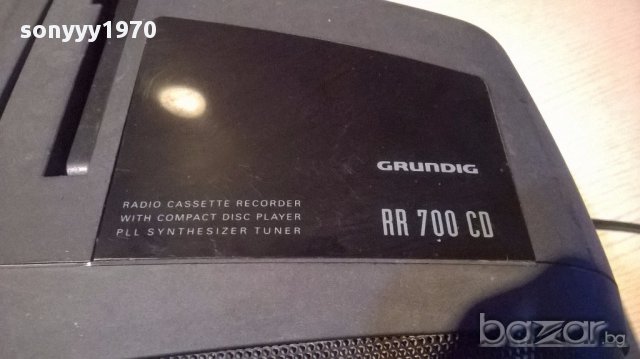 grundig rr700cd-radio cassete recorder-внос швеицария, снимка 16 - Ресийвъри, усилватели, смесителни пултове - 12796027