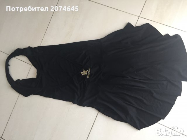 Denny rose черна рокля с гол гръб/М, снимка 2 - Рокли - 22947906