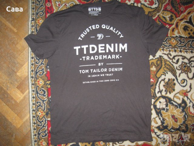 Тениски и риза TOM TAILOR   мъжки,Л-ХЛ, снимка 9 - Тениски - 22535723