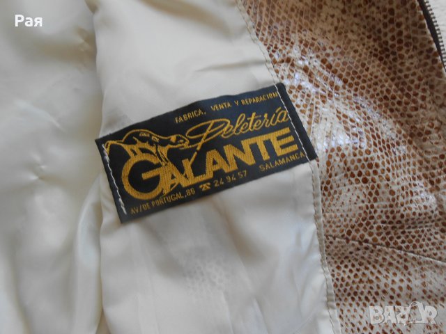 Дамско кожено яке / сако paleteria galante salamanca, снимка 11 - Якета - 25821101