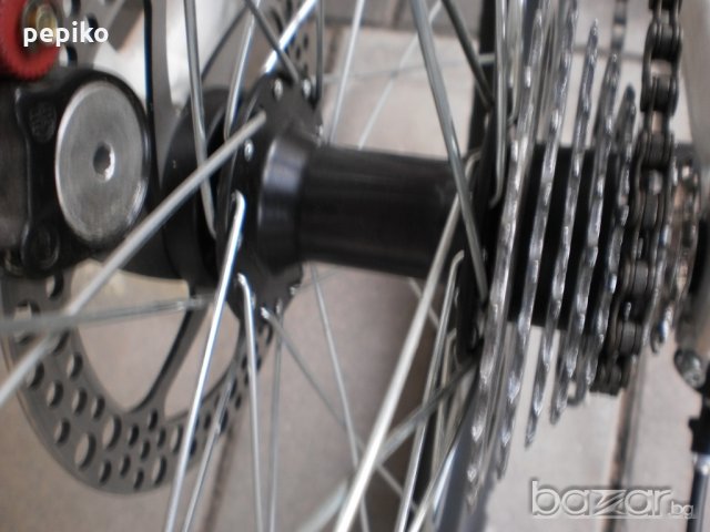 Продавам колела внос от Германия алуминиев МТВ велосипед CROSSFIRE 1.0 26 цола,диск SHIMANO ALIVIO, снимка 5 - Велосипеди - 20730378
