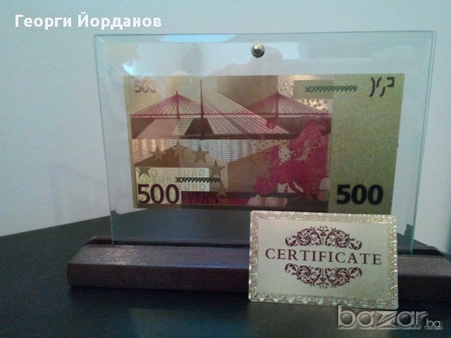 Сувенири 100 златни долара банкноти със сертфикат идеалните подаръци, снимка 6 - Нумизматика и бонистика - 16957176