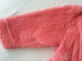 Плюшен детски халат в розово размер 104/110, снимка 7