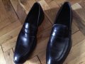 Обувки DEL RE- PENNY LOAFER BLACK-№44 италиански нови-естествена кожа