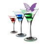 украса за маса празник повод сватба пеперуда за чаша, снимка 1