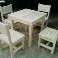 Дървени маси и  столове от масивна дървесина по поръчка, снимка 3 - Маси - 10449441