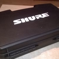 shure-куфар за безжичен микрофон и приемник, снимка 14 - Микрофони - 25104596