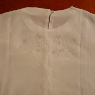 Дамска блуза №50 - синтетична коприна с бродерия, снимка 3 - Ризи - 17232208