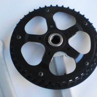 Продавам колела внос от Германия Комплект курбели с една плоча, снимка 4 - Части за велосипеди - 9278483