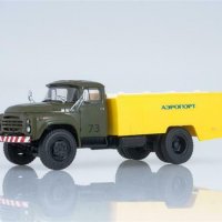 ЗИЛ 131 АС-161 Аэропорт 1974 - мащаб 1:43 на НашиГрузовики модела е нов в кутия, снимка 1 - Колекции - 25706059