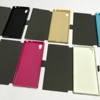 Sony Xperia XA1, Xperia L1 калъф тип тефтер със силиконово легло, снимка 4 - Калъфи, кейсове - 19050676