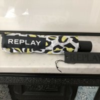 Нов автоматичен чадър Replay Designer Leopard, снимка 2 - Други - 25768313
