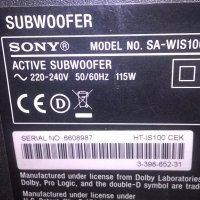 sony sa-wis100 active subwoofer-hdmi/optical/tuner/amplifier, снимка 16 - Ресийвъри, усилватели, смесителни пултове - 19647160