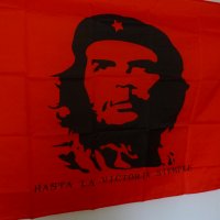 Ернесто Че Гевара Знаме Да живее свободата революция свобода Куба Фидел Кастро, снимка 1 - Други ценни предмети - 24630261