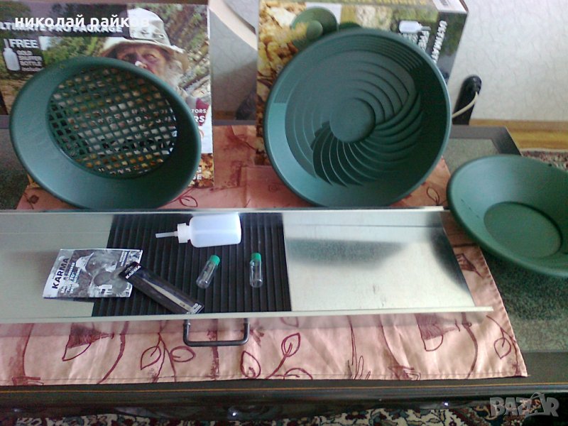 Легени и улеи за промиване на речно злато, снимка 1