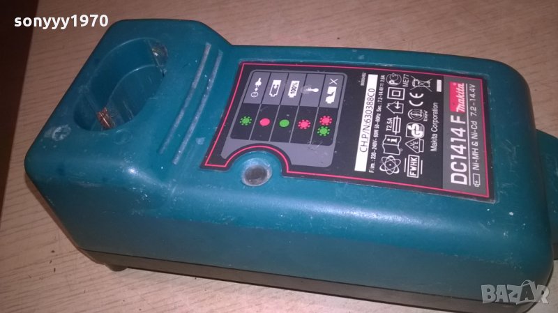 ЗАРЯДНО-makita dc1414f battery charger-внос англия, снимка 1