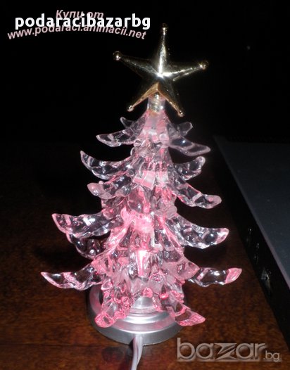 USB СВЕТЕЩА ЕЛХА ЗА КОМПЮТЪРА, снимка 1