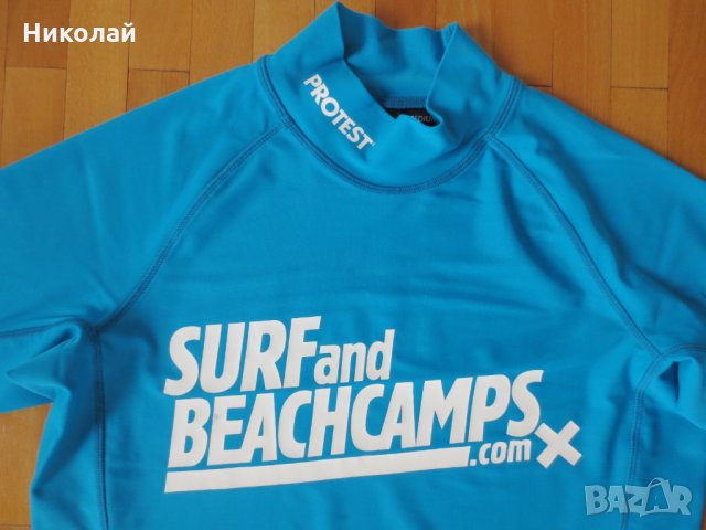 protest surf Rashguard short Sleeve Crew UPF50+, снимка 3 - Тениски - 25734930