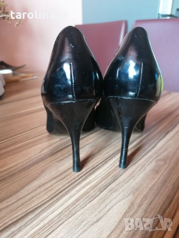 ZARA черни обувки - номер 39/uk 6/, снимка 10 - Дамски обувки на ток - 26177339