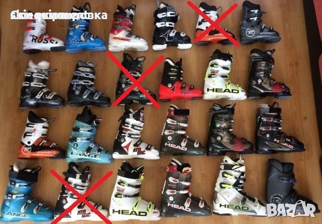 Продавам няколко комплекта щеки за ски, екипи за ски/сноуборд, няколко чифта ски обувки , снимка 2 - Зимни спортове - 12900299