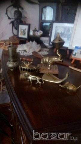 Свещници и други от месинг, снимка 5 - Декорация за дома - 19835091