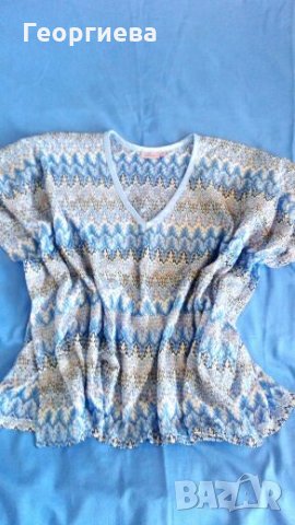 Красив дамски топ-блуза 👚🍀S,M 🍀👚 арт.866, снимка 2 - Корсети, бюстиета, топове - 25972188