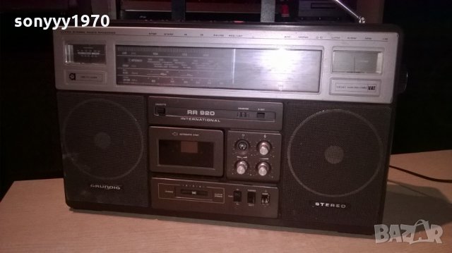 grundig typ rr920 international-made in uk-ретро машина-внос англия, снимка 3 - Ресийвъри, усилватели, смесителни пултове - 22670491