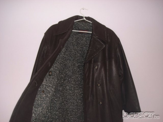 За едра дама,зимна кожена шуба,тип сако, XL , снимка 3 - Палта, манта - 18301358