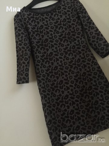 Рокля с животински принт, снимка 3 - Рокли - 17772673