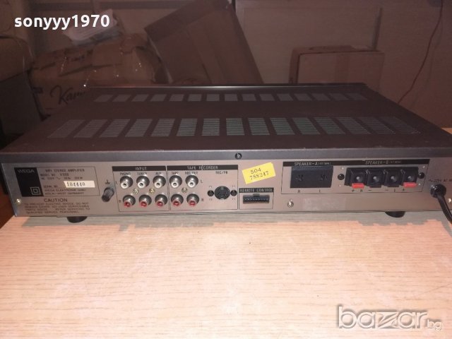 wega hifi amplifier-made in west germany-внос швеицария, снимка 15 - Ресийвъри, усилватели, смесителни пултове - 20265087