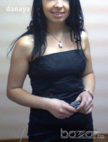 Класическа малка черна рокля изчистен дизайн с цепка отзад вечерна официална рокля бална черна рокля, снимка 5 - Рокли - 14255073